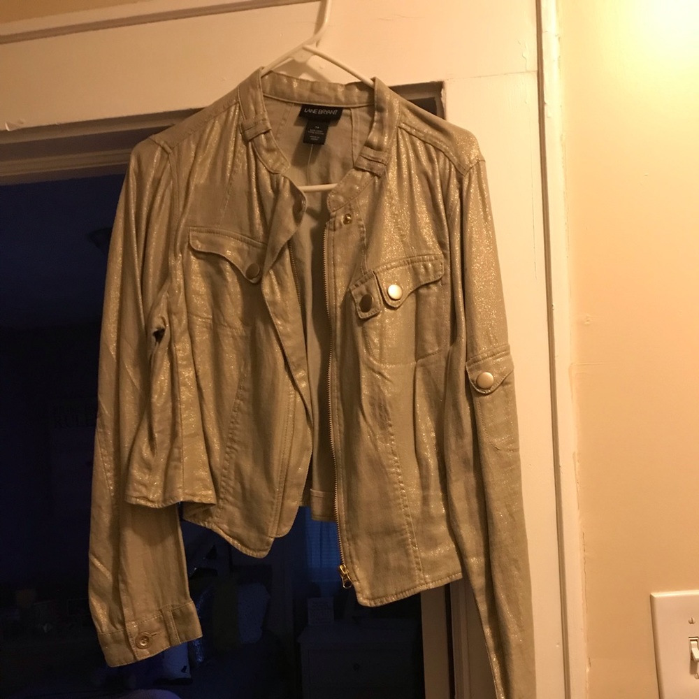 A leather jacket